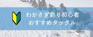 ワカサギ 釣り ポータル